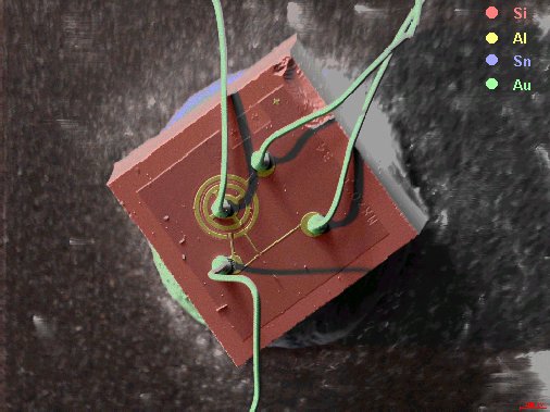 ClorSEM image from a transistor