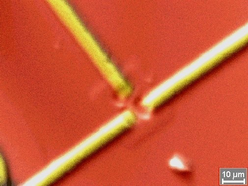 ColorSEM image of semiconductor structures